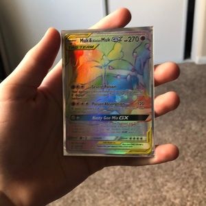 Muk and Alolan muk gx rainbow rare